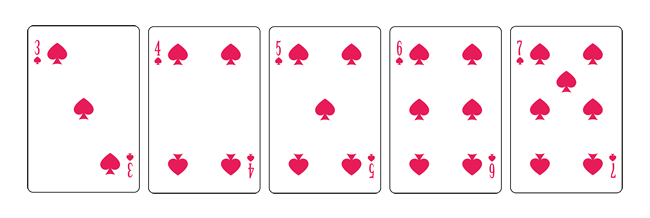 Straight Flush Poker Hand