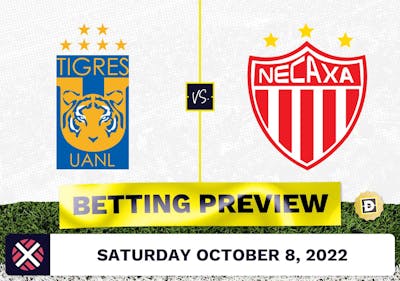 Tigres UANL vs. Necaxa Prediction and Odds - Oct 8, 2022