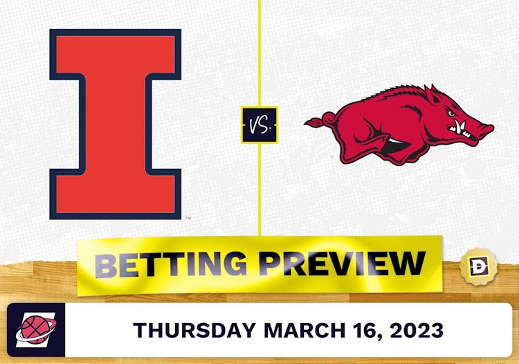 Illinois vs. Arkansas March Madness Prediction and Odds - Mar 16, 2023