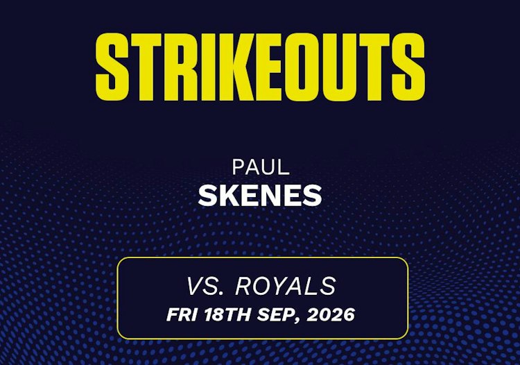 Paul Skenes projected stats for Friday, September 18, 2026.