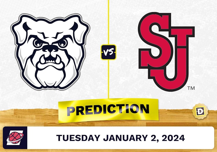 Butler vs. St. John's Prediction, Odds, College Basketball Picks  [1/2/2024]