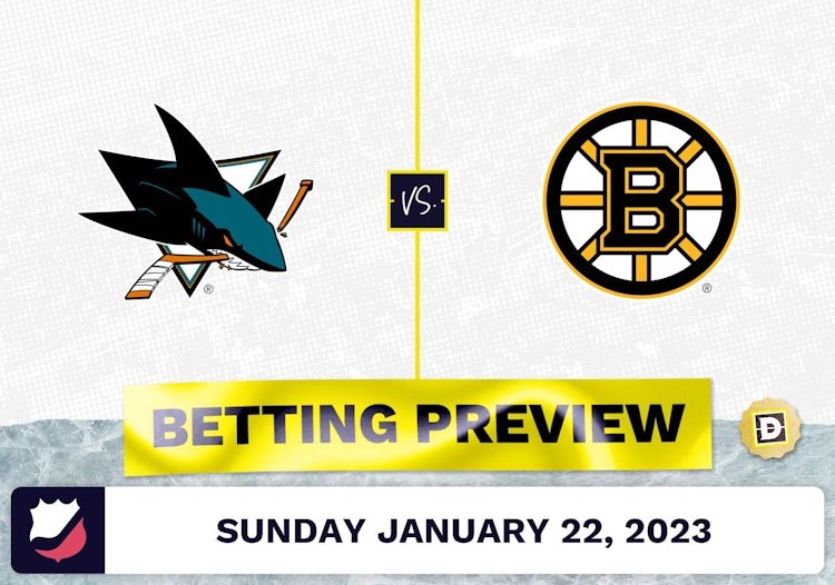 Sharks vs. Bruins Prediction and Odds - Jan 22, 2023