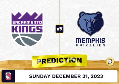 Sacramento Kings vs. Memphis Grizzlies Prediction, Odds, NBA Picks  [12/31/2023]