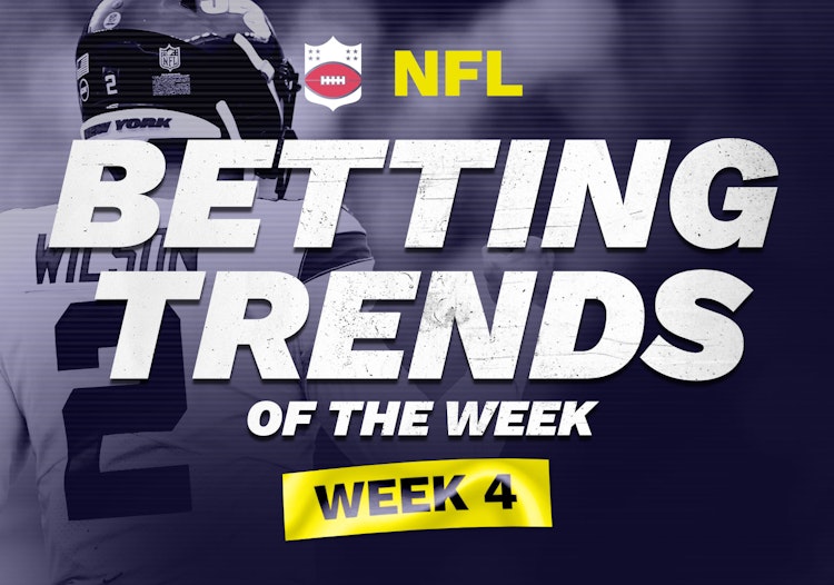 NFL 2021 - Week 4 Betting Trends: Rookie QBs Have a Big Week