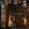 The stunning entrance of this Jungle-nested restaurant