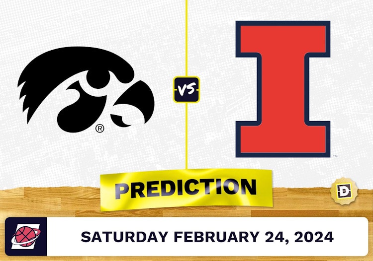 Iowa vs. Illinois Prediction, Odds, College Basketball Picks [2/24/2024]