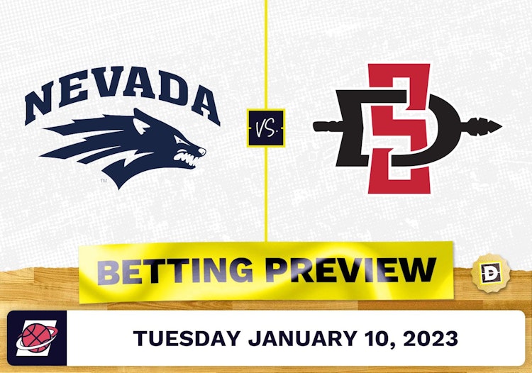 Nevada vs. San Diego State CBB Prediction and Odds - Jan 10, 2023