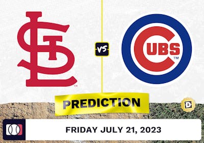 Cardinals vs. Cubs Prediction for MLB Friday [7/21/2023]