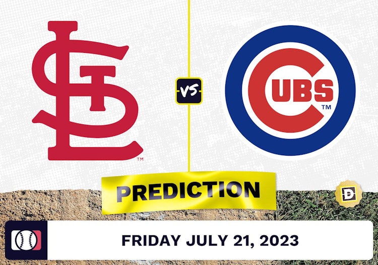 Cardinals vs. Cubs Prediction for MLB Friday [7/21/2023]