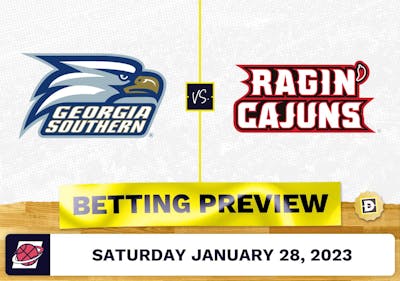 Georgia Southern vs. Louisiana-Lafayette CBB Prediction and Odds - Jan 28, 2023