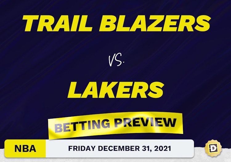 Trail Blazers vs. Lakers Predictions and Odds - Dec 31, 2021