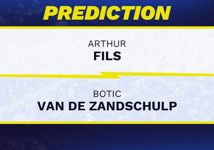 Arthur Fils takes on Botic Van de Zandschulp in ATP Shanghai action.