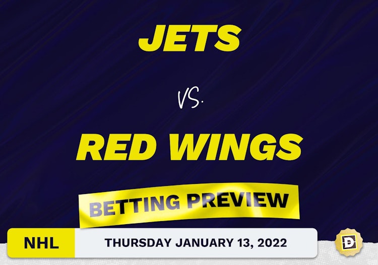 Jets vs. Red Wings Predictions and Odds - Jan 13, 2022