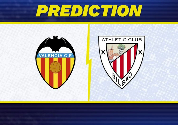 Valencia takes on Athletic Bilbao in La Liga action.
