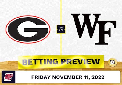 Georgia vs. Wake Forest CBB Prediction and Odds - Nov 11, 2022