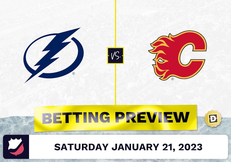 Lightning vs. Flames Prediction and Odds - Jan 21, 2023