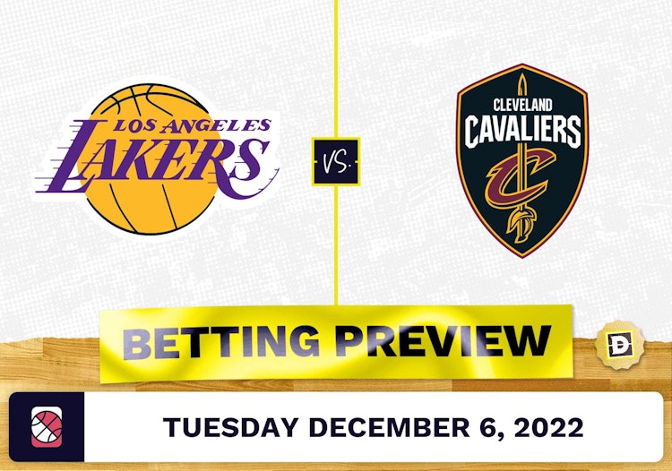 Lakers vs. Cavaliers Prediction and Odds - Dec 6, 2022