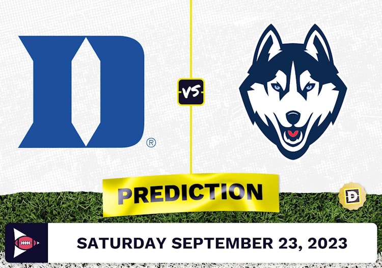 Duke vs. Connecticut CFB Prediction and Odds - September 23, 2023