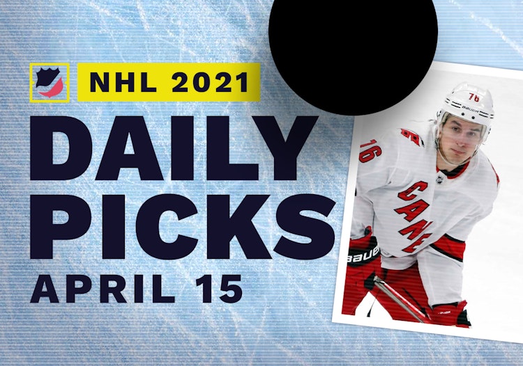 Best NHL Betting Picks and Parlays: Thursday April 15, 2021