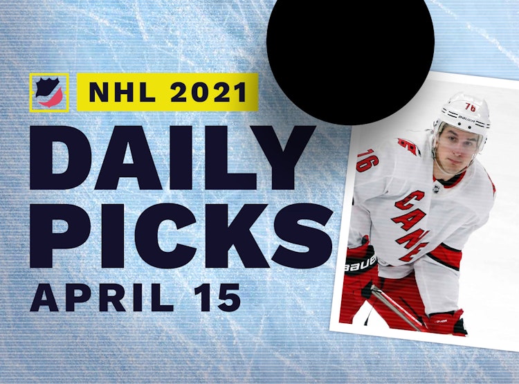 Best NHL Betting Picks and Parlays: Thursday April 15, 2021