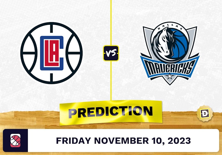 Clippers vs. Mavericks Prediction and Odds - November 10, 2023