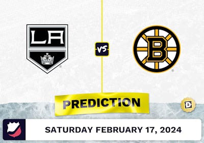 Los Angeles Kings vs. Boston Bruins Prediction, Odds, NHL Picks [2/17/2024]