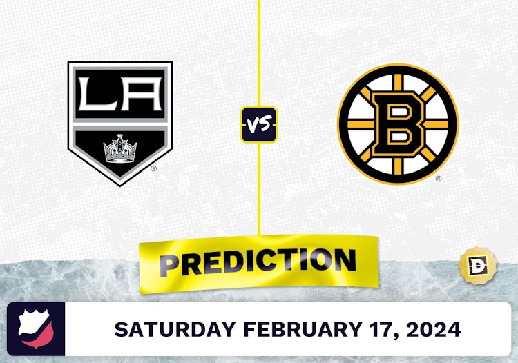 Los Angeles Kings vs. Boston Bruins Prediction, Odds, NHL Picks [2/17/2024]