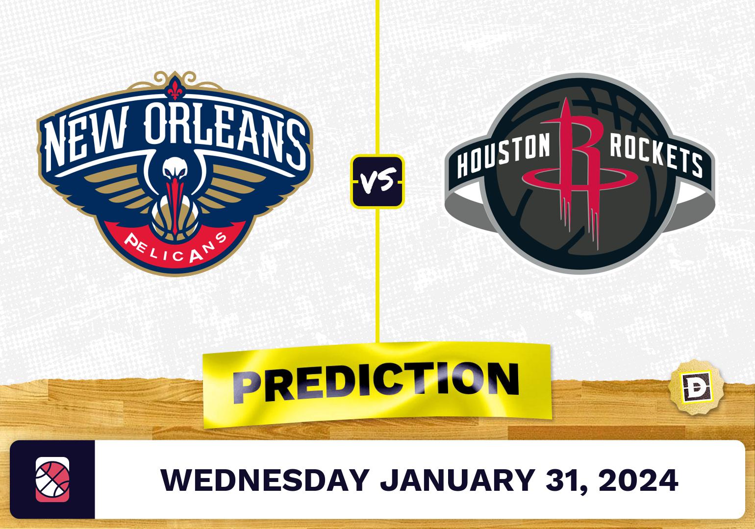 New Orleans Pelicans Vs. Houston Rockets Prediction, Odds, NBA Picks [1 ...