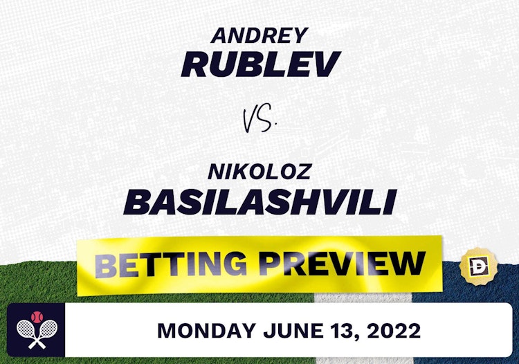 Andrey Rublev vs. Nikoloz Basilashvili Predictions - Jun 13, 2022