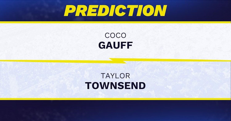 Coco Gauff vs Taylor Townsend Tennis Prediction.