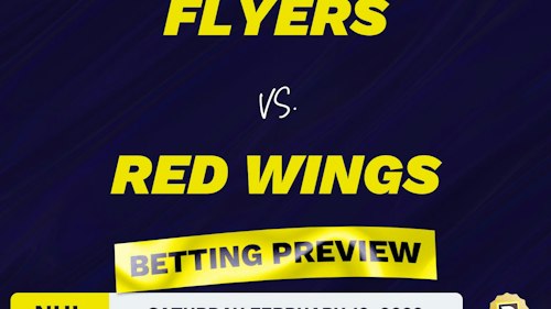 Flyers vs. Red Wings Predictions and Odds - Feb 12, 2022