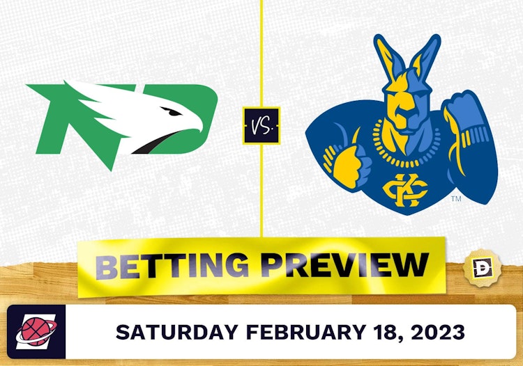 North Dakota vs. Kansas City CBB Prediction and Odds - Feb 18, 2023