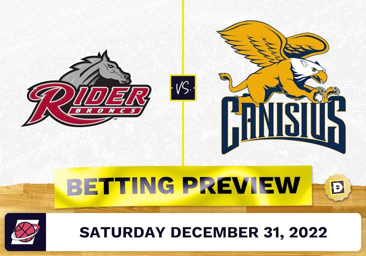 Rider vs. Canisius CBB Prediction and Odds - Dec 31, 2022