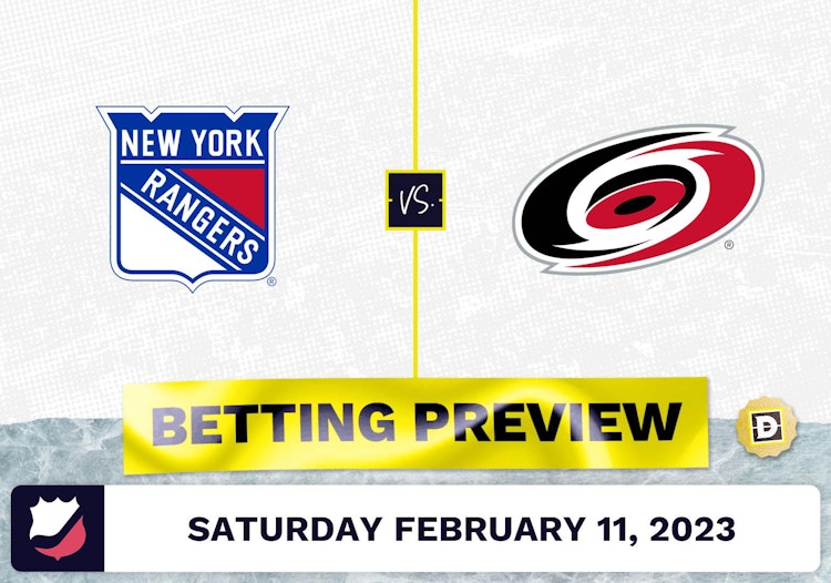 Rangers vs. Hurricanes Prediction and Odds - Feb 11, 2023