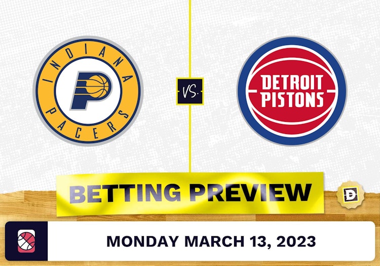 Pacers vs. Pistons Prediction and Odds - Mar 13, 2023