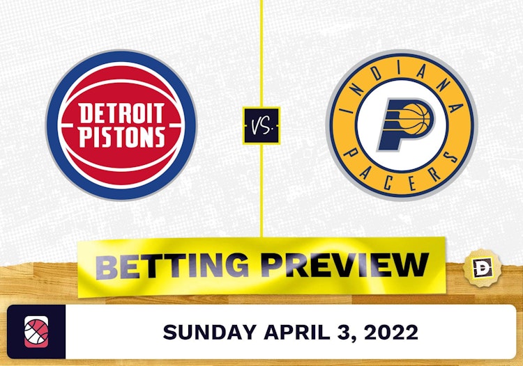 Pistons vs. Pacers Prediction and Odds - Apr 3, 2022