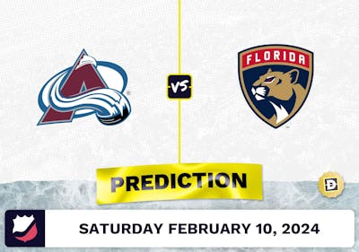 Colorado Avalanche vs. Florida Panthers Prediction, Odds, NHL Picks [2/10/2024]