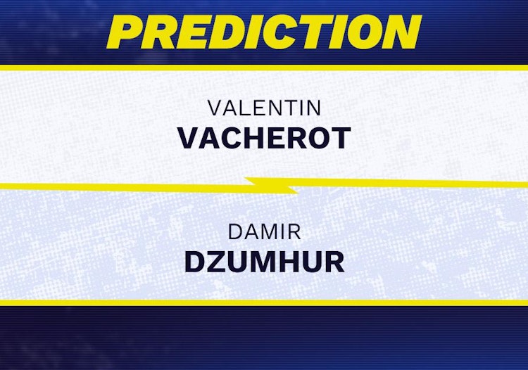 Valentin Vacherot vs Damir Dzumhur Tennis Prediction.