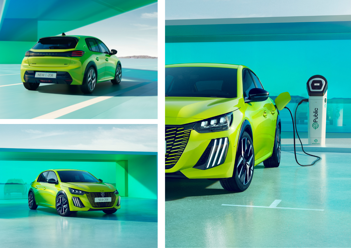 Das Exterieur des Peugeot 208