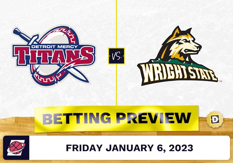 Detroit Mercy vs. Wright State CBB Prediction and Odds - Jan 6, 2023