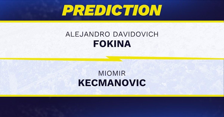 Alejandro Davidovich Fokina vs Miomir Kecmanovic Tennis Prediction.