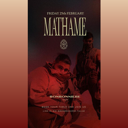 MATHAME @ BONBONNIERE