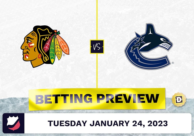 Blackhawks vs. Canucks Prediction and Odds - Jan 24, 2023