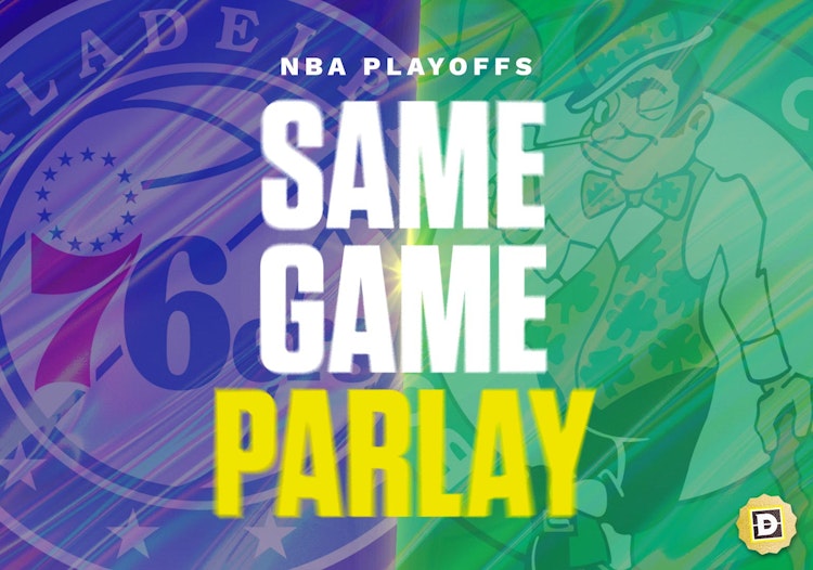 NBA Same Game Parlay for Philadelphia 76ers vs. Boston Celtics Game 1