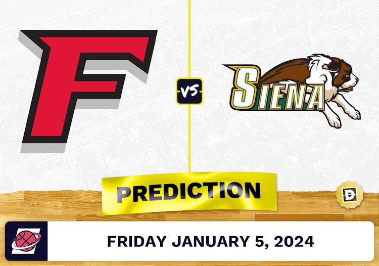 Fairfield vs. Siena Prediction, Odds, College Basketball Picks  [1/5/2024]