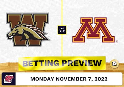 Western Michigan vs. Minnesota CBB Prediction and Odds - Nov 7, 2022