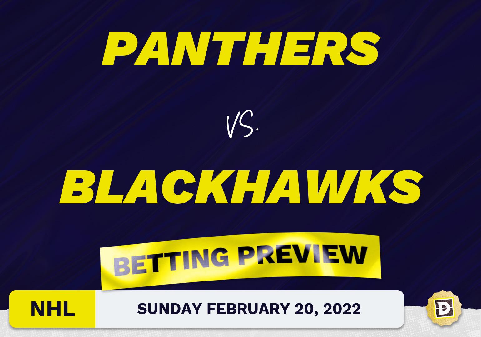Panthers vs. Blackhawks Predictions and Odds - Feb 20, 2022
