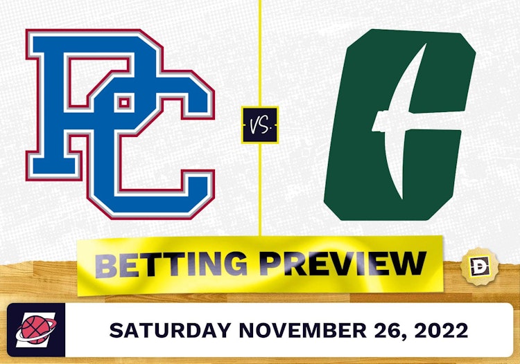Presbyterian vs. Charlotte CBB Prediction and Odds - Nov 26, 2022