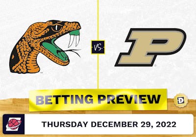 Florida A&M vs. Purdue CBB Prediction and Odds - Dec 29, 2022