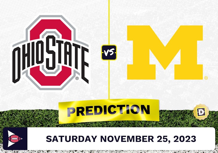 Ohio State vs. Michigan CFB Prediction and Odds - November 25, 2023